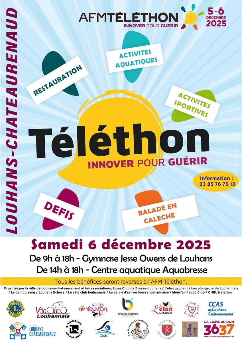 Téléthon 6 décembre 2025